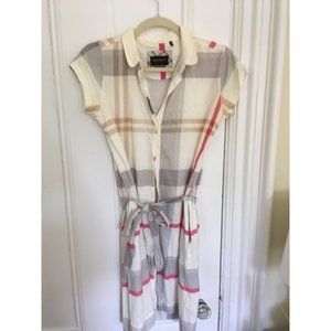 Barbour tartan shirt dress US size 4/ UK size 8